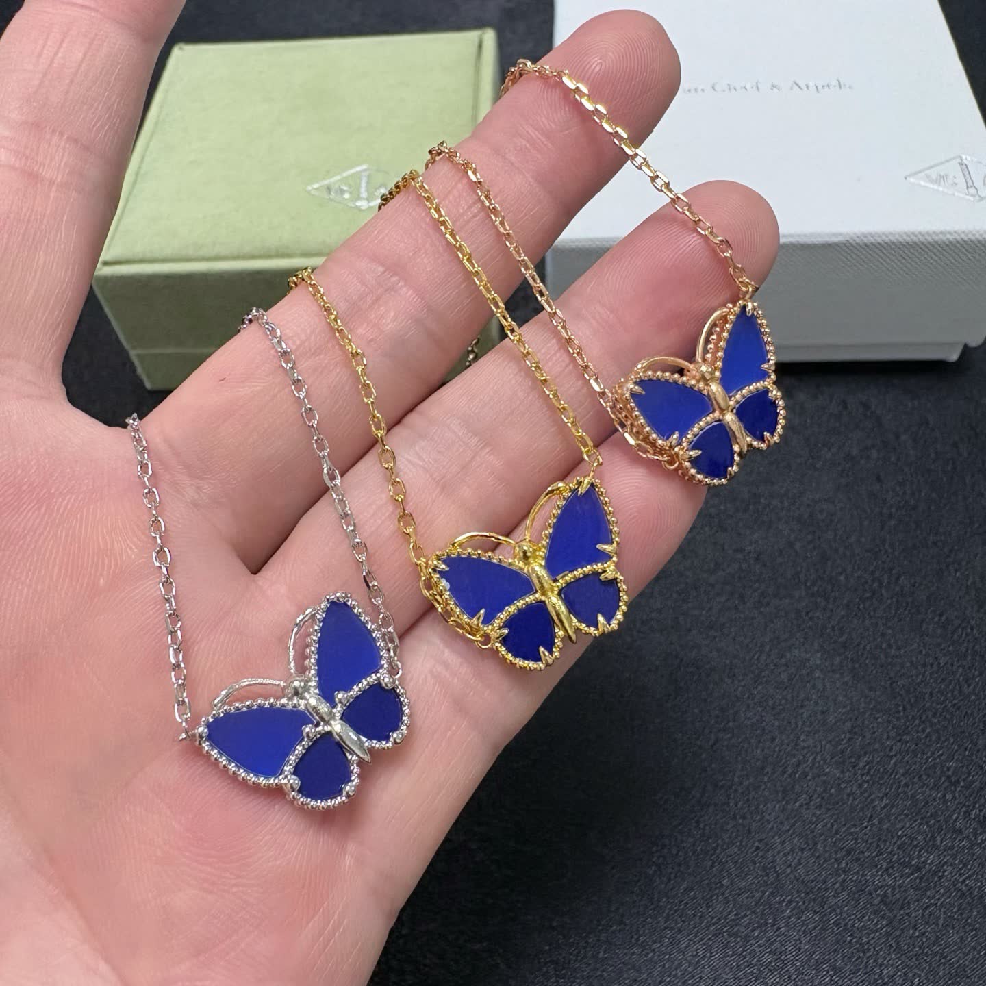 Van Cleef & Arpels Butterfly Pendant Necklace
